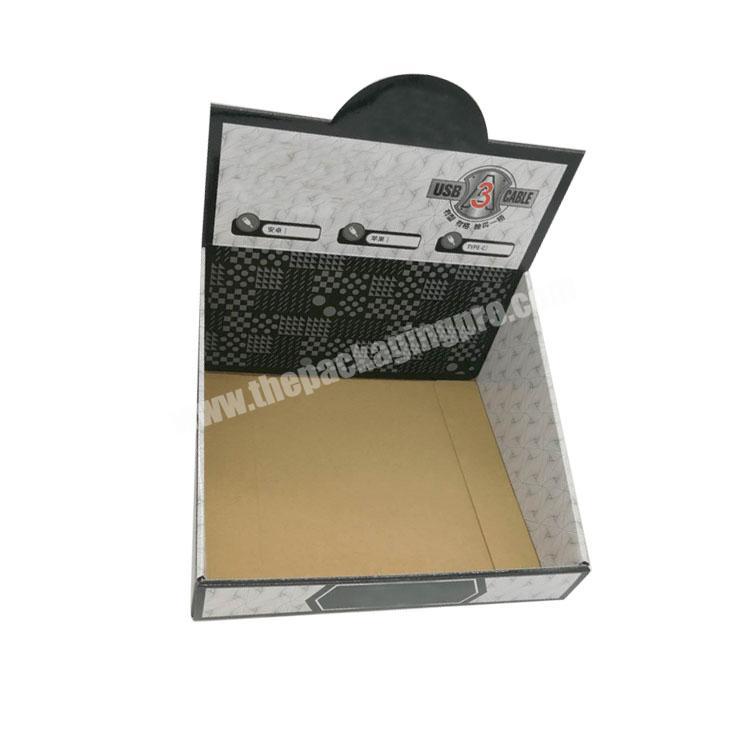 corrugated shipping boxes custom printed boxes counter display rack cardboard