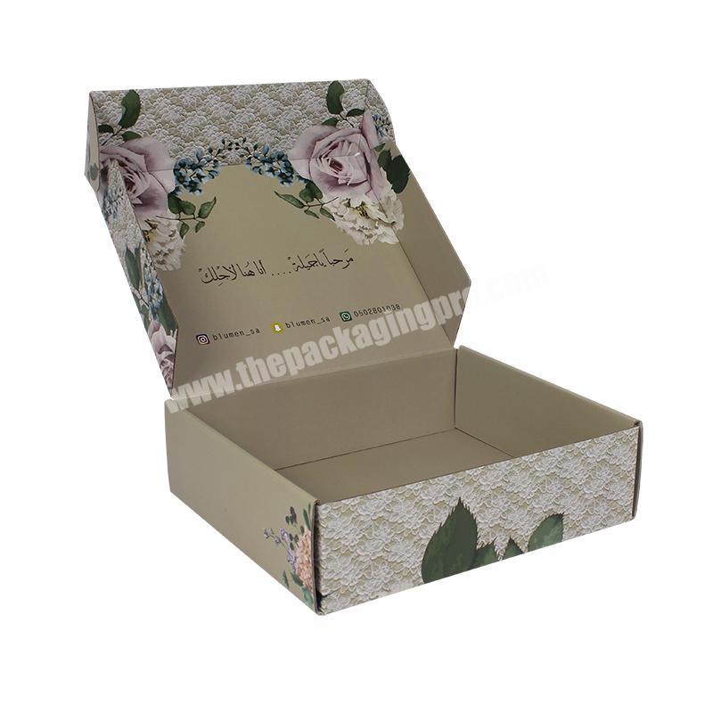 Corrugated Shipping Cardboard High quality printed brown plane corrugated box for sale
