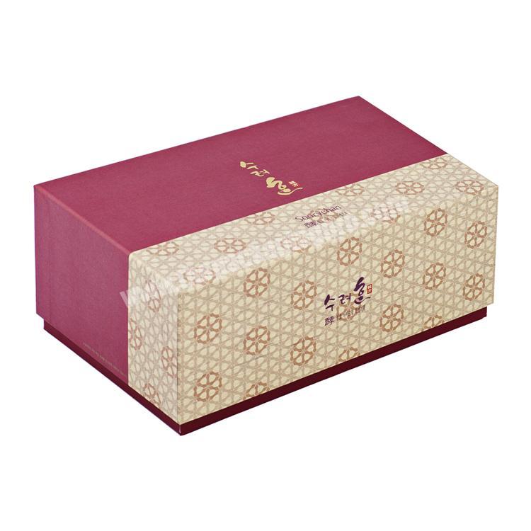 Cosmetic display make up case favour boxes with color