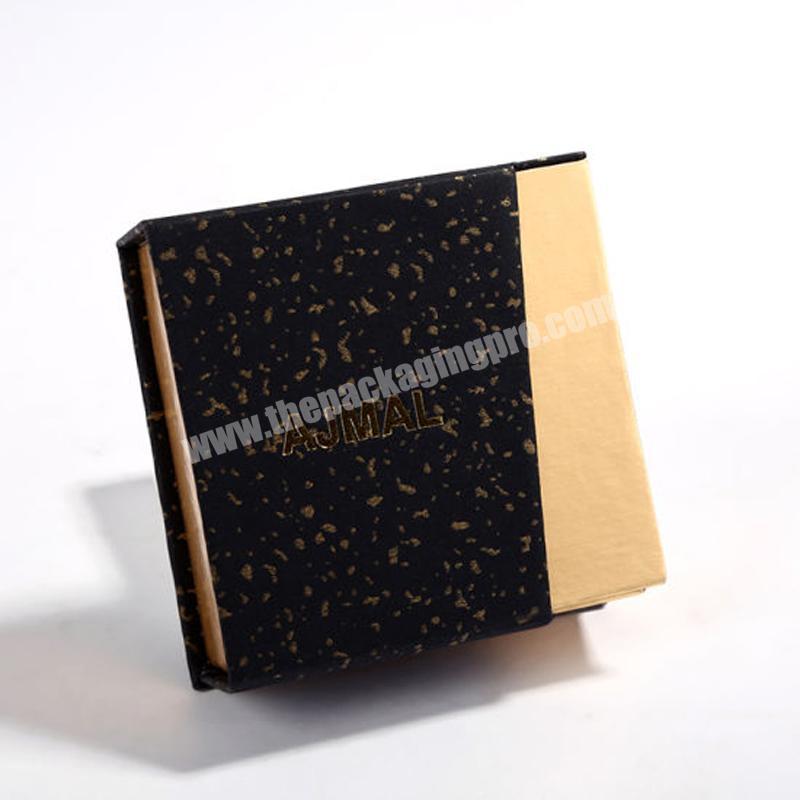 Cosmetic package for all kinds of cosmetic making in gold art paper