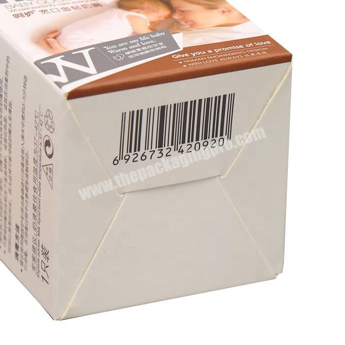 Creative cardboard paper packaging nipple box custom printing boxes