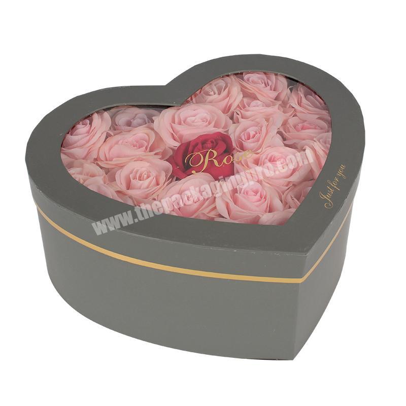 Creative Custom Bulk Large Big Heart Shaped Flower Gift Box