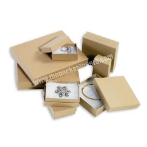 Creative Custom Printed Kraft Cardboard Jewelry Gift Paper Packaging Boxes