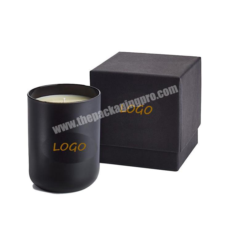 Creative round cardboard custom printed boxes for candle