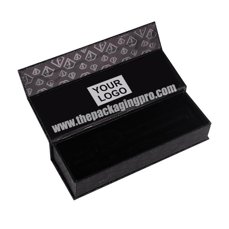 creative special paper hot stamping gift box custom high-end packaging box custom clamshell magnet paper box