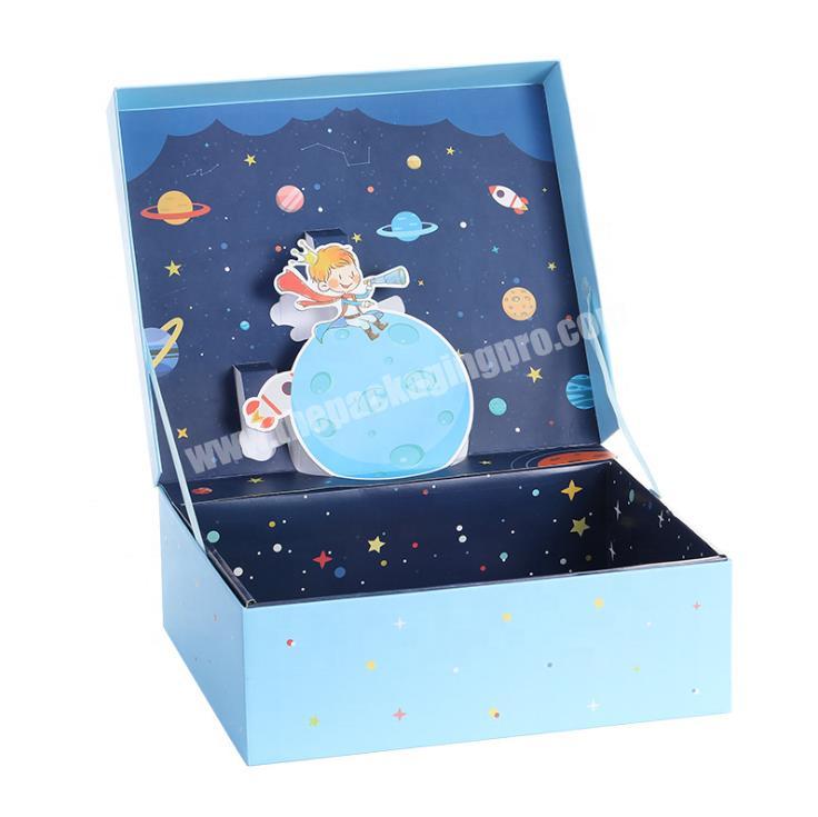 Creative three-dimensional gift box baby snack gift box baby shower birthday packaging gift box