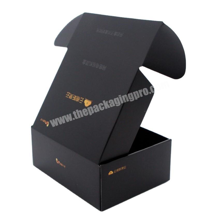 Crepack 2020 hot sale collapsible mailing box with customized cmyk printing and logo