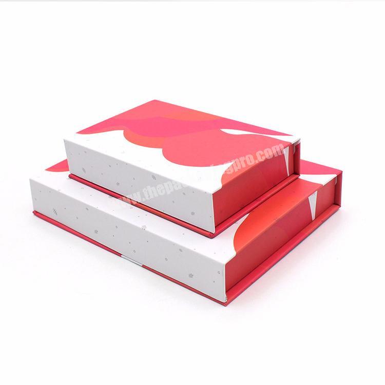 Custom 1200gsm paper packaging magnet boxes , luxury design magnetic bridesmaid gift boxes with CMYK