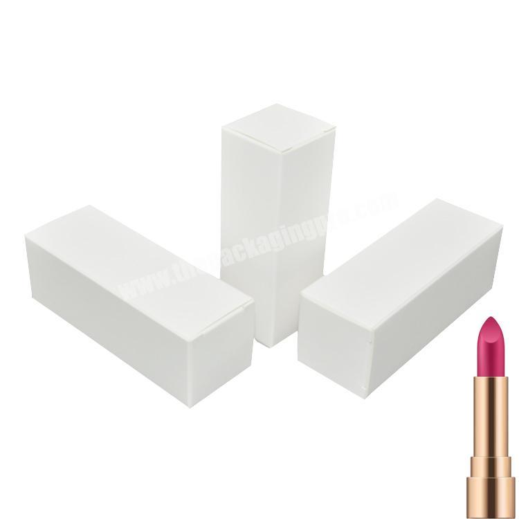 Custom 300g Art Paper Cosmetic Recycled Gift Packaging Box Lipstick