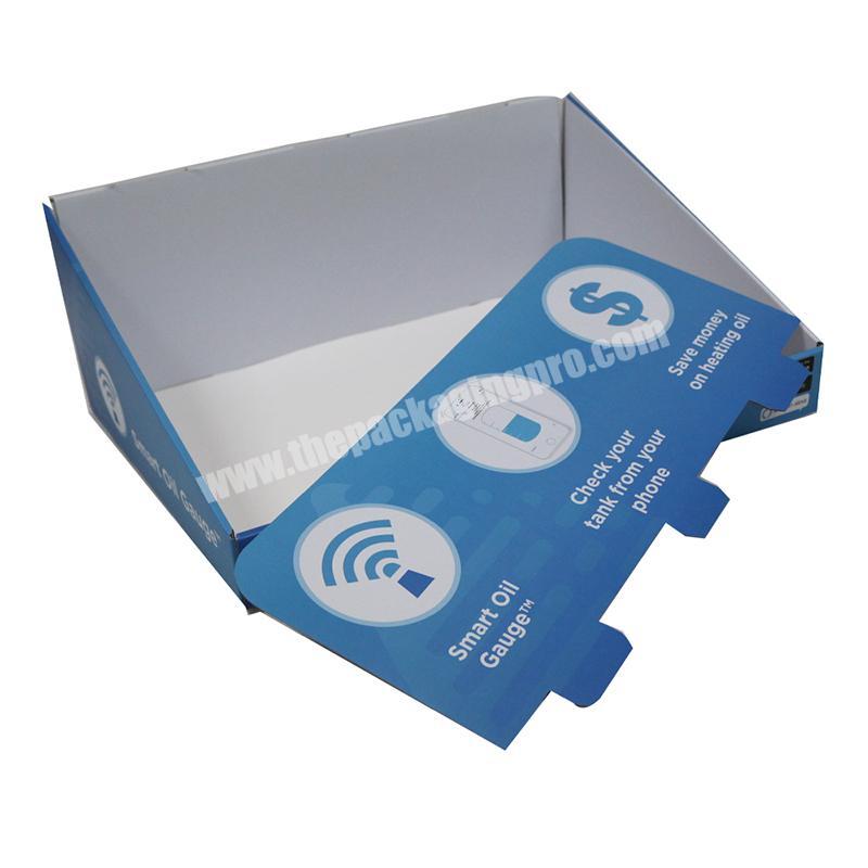 Custom and high quality display box carton with retail cardboard box display