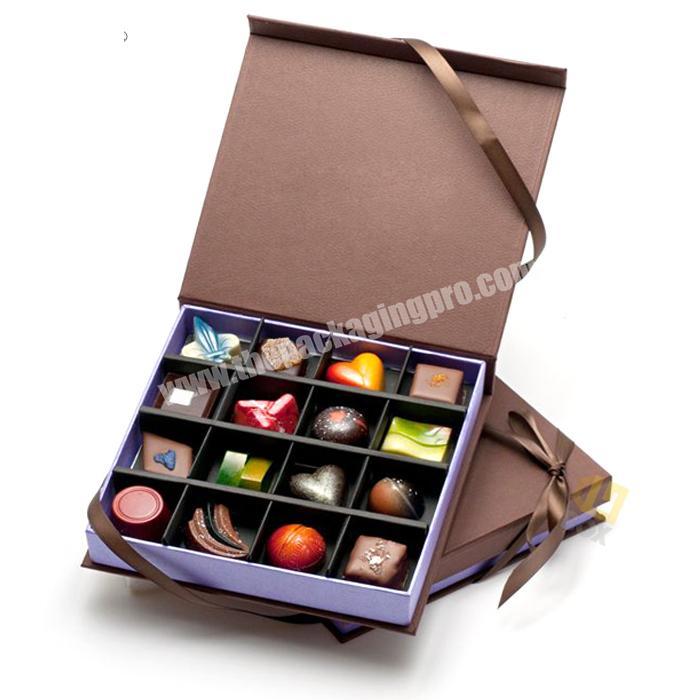Custom Big Paper Candy Macaroon Sweet Chocolate Packaging Box