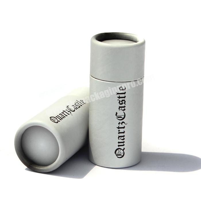 custom biodegradable paper cylinder tube box small cylinder round paper box