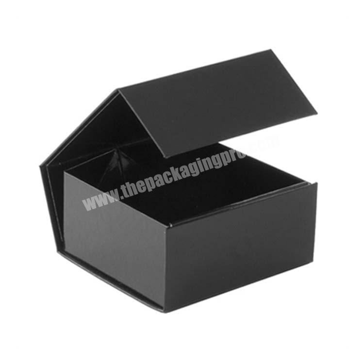custom black decorative gift boxes with magnetic lid