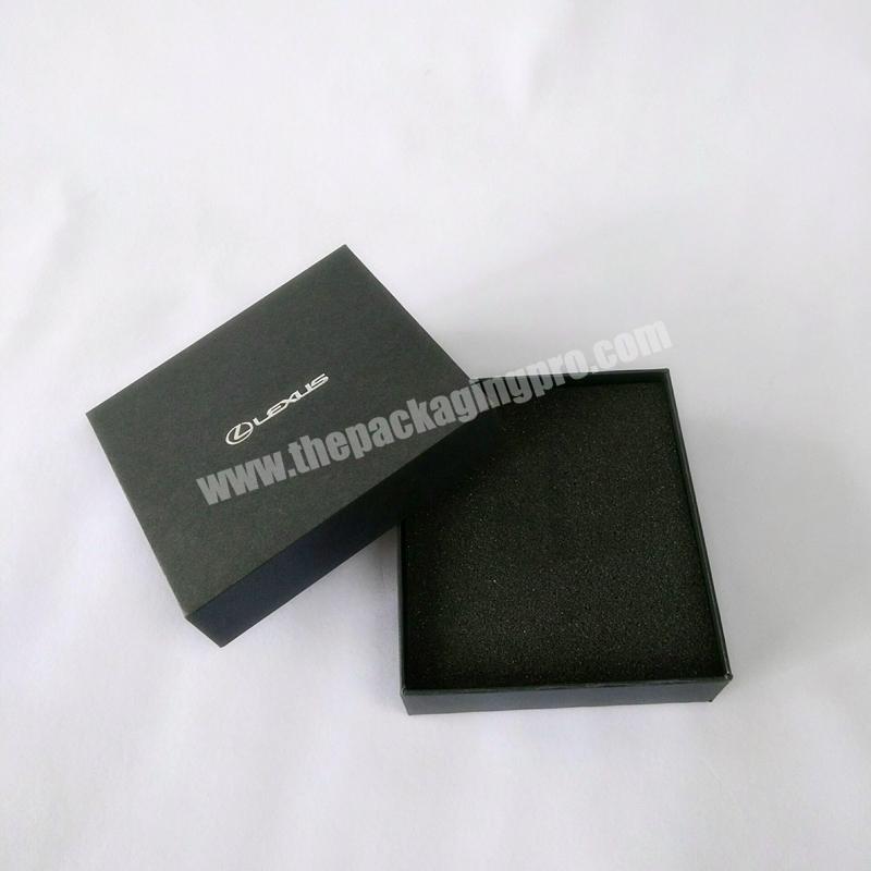 Custom black jewelry box