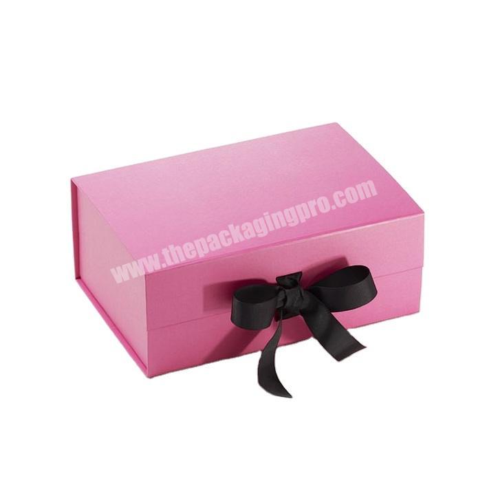Custom Black Luxury Eyelash Lash Hair Extension Paper Gift Boxes Custom Eyelash Box Magnetic