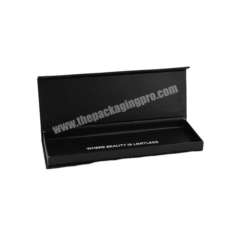custom Black personalisable souvenir hard flip pen rigid gift box