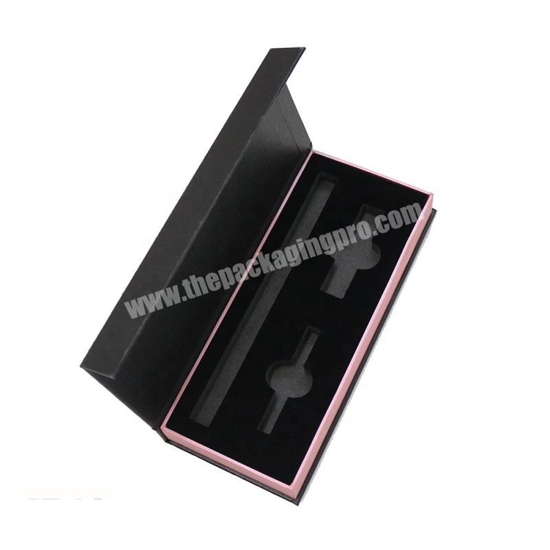 Custom Black Timepieces Paper Boxes Cardboard Watch Packaging Paper Box