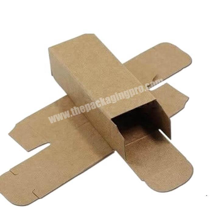Custom brown cardboard lipstick paper packaging box