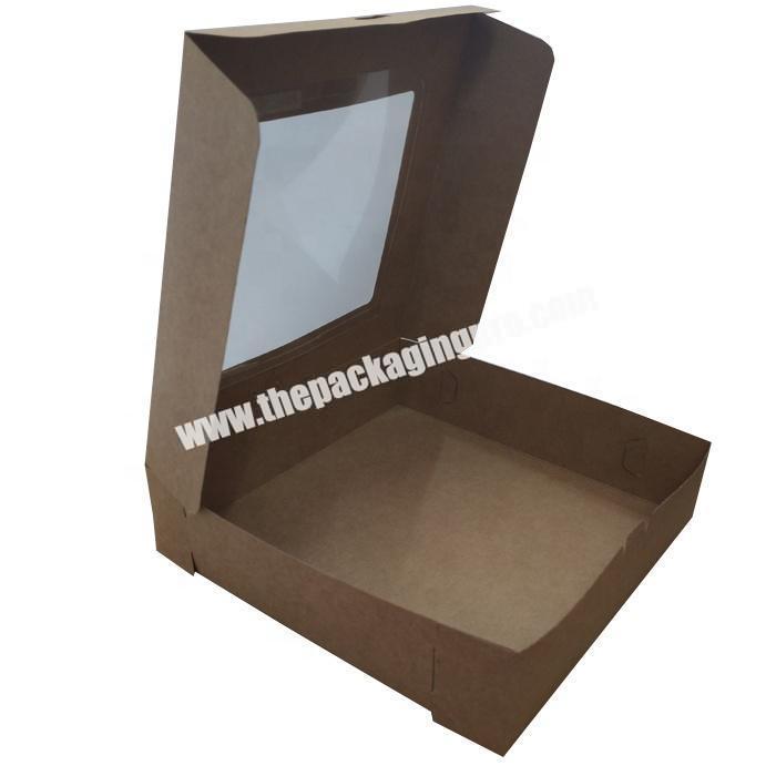Custom brown kraft paper mailer packaging box