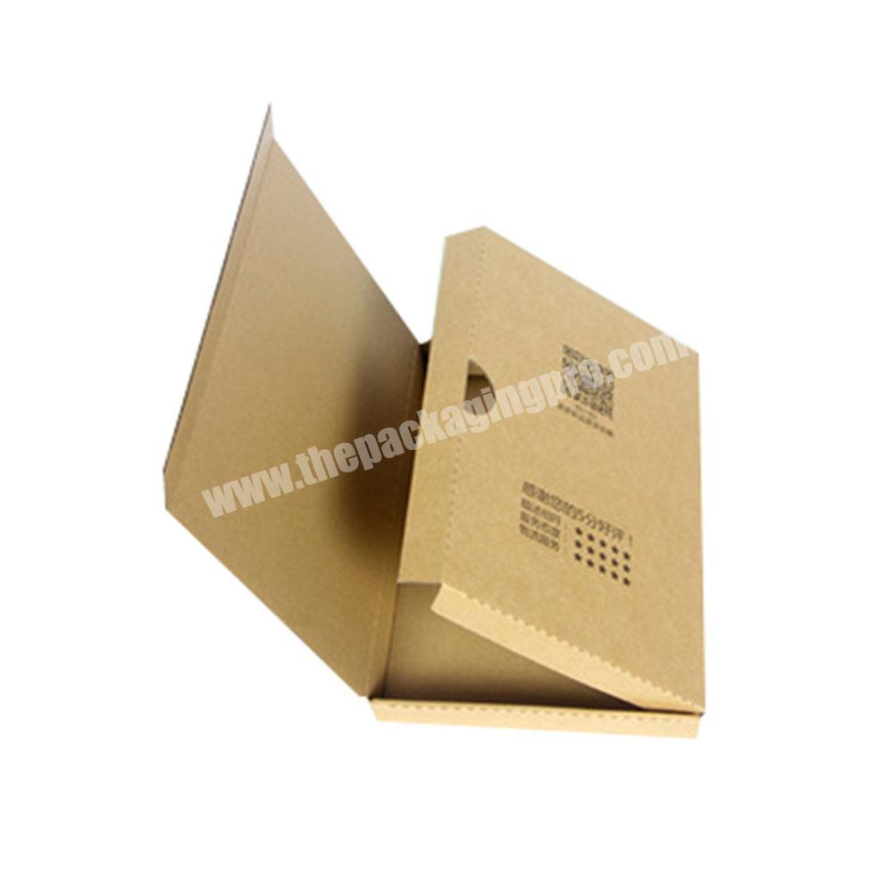 Custom brown phone case aircraft corrugated cardboard box