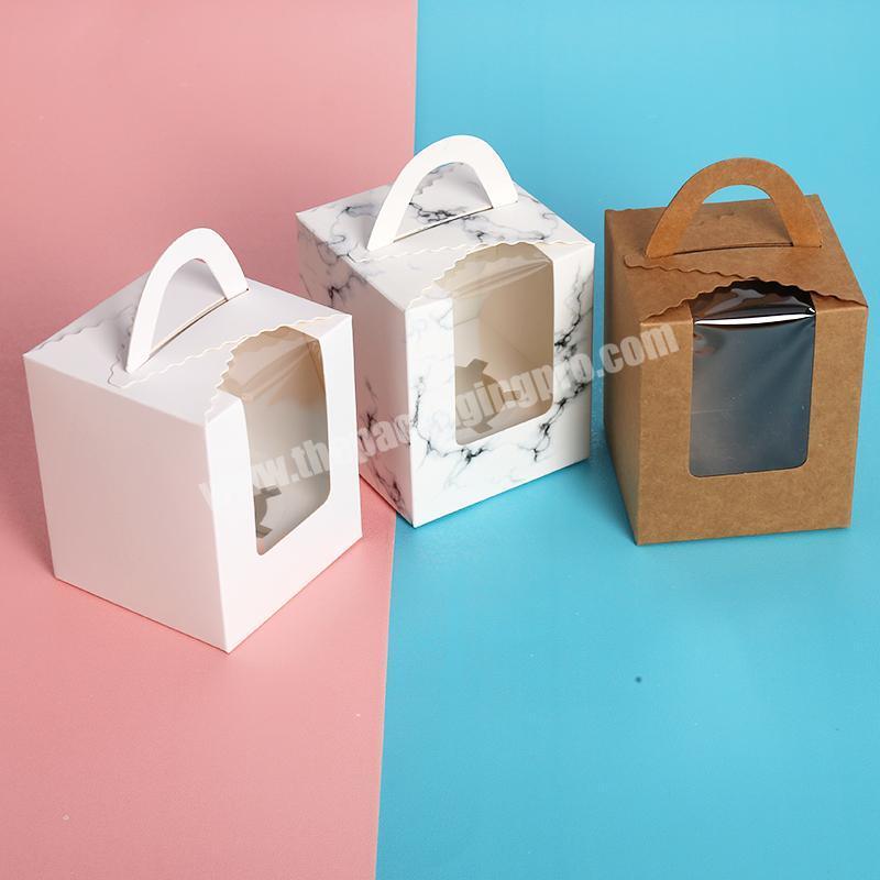 Custom cake box packaging container food paper dessert gift box
