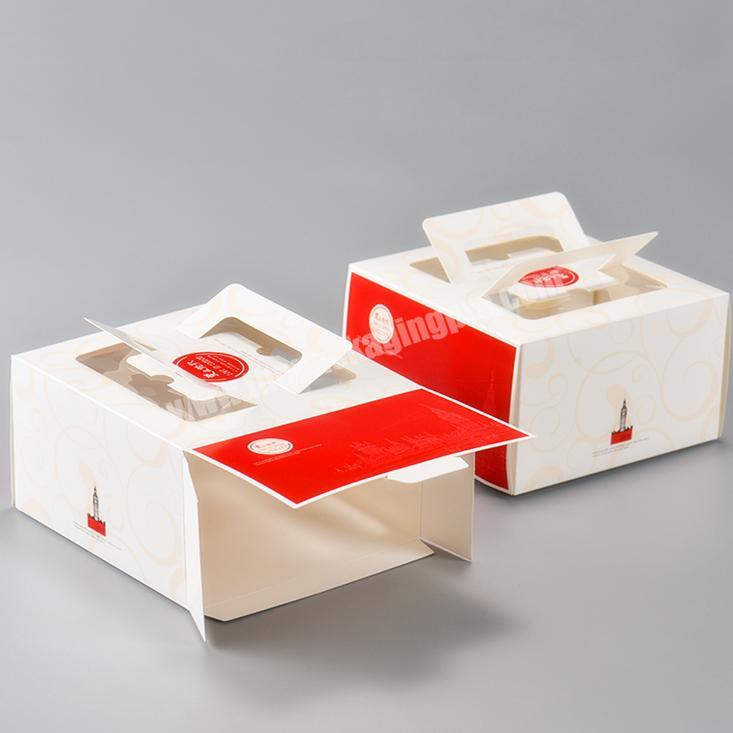 Custom cake snack box