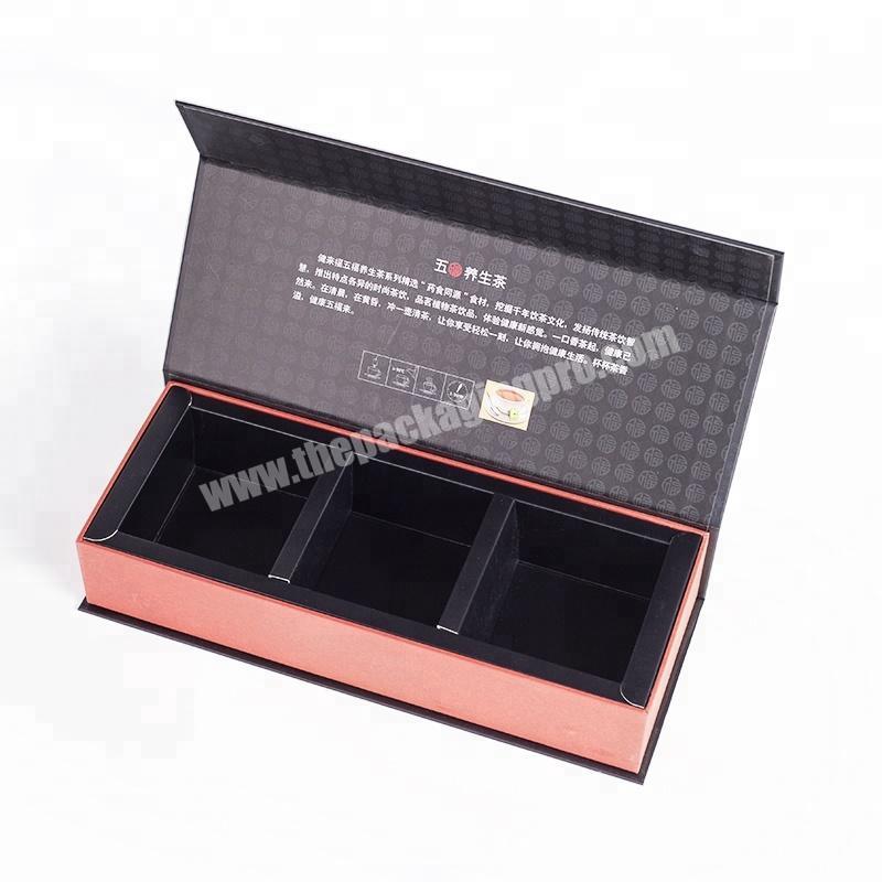 Custom cardboard collapsible flip top gift boxes with magnetic closure