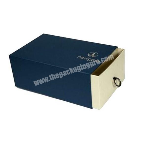 Custom cardboard drawer boxes packaging paper drawer storage box