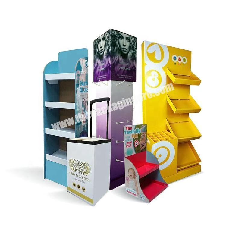 custom cardboard flyer display stand packaging tire display stand display boxes