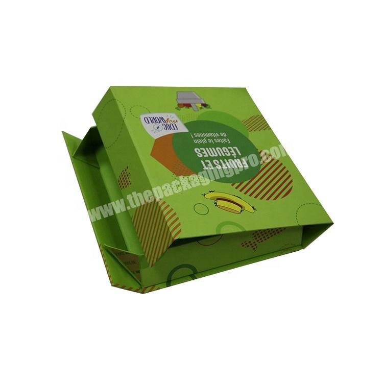 custom cardboard folding gift box save shipping cost