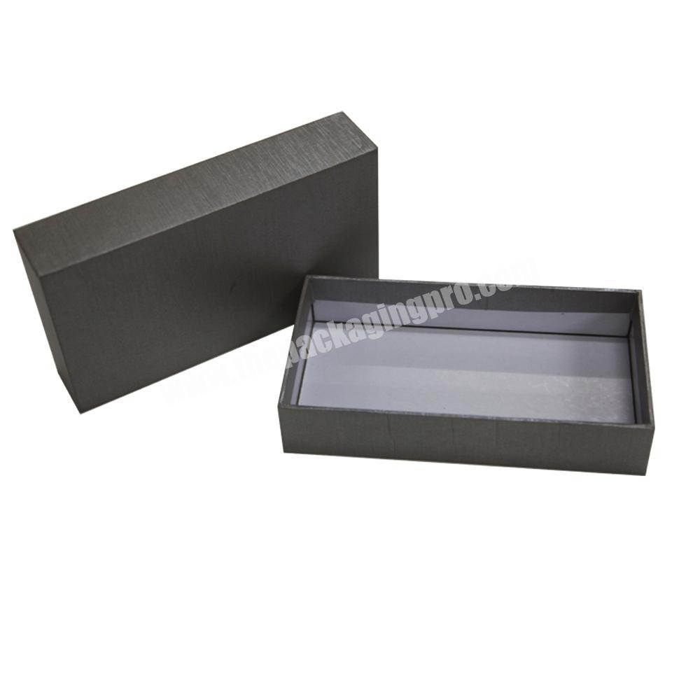 Custom cardboard gift boxes square box packaging with fancy paper wrapping