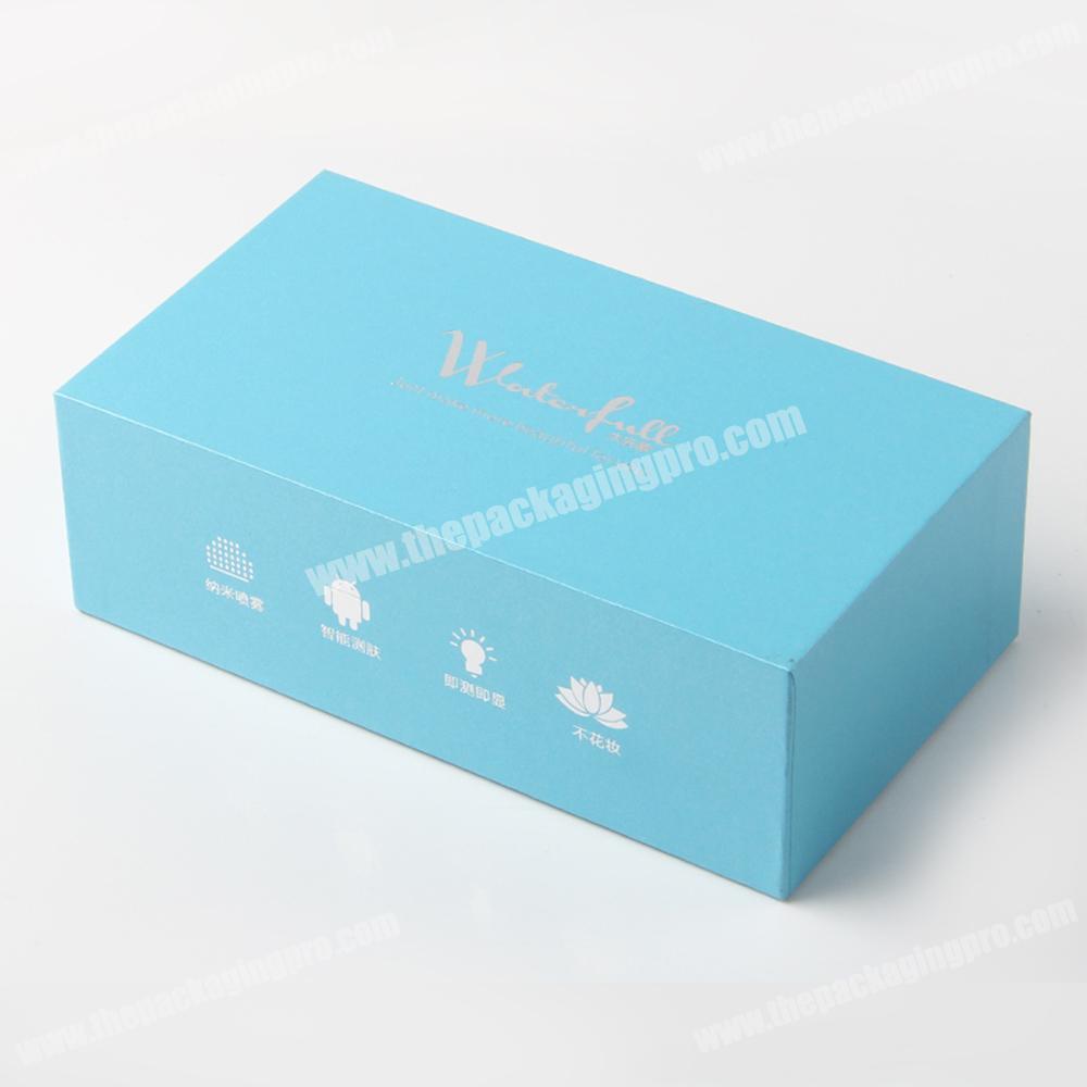Custom cardboard phone paper gift box packaging with EVA tray luxury phone box