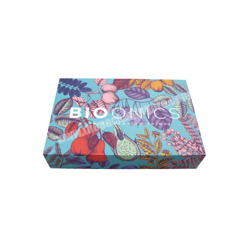 Custom Cardboard Rigid Paper Packaging Box for Cosmetic with Sponge Insert