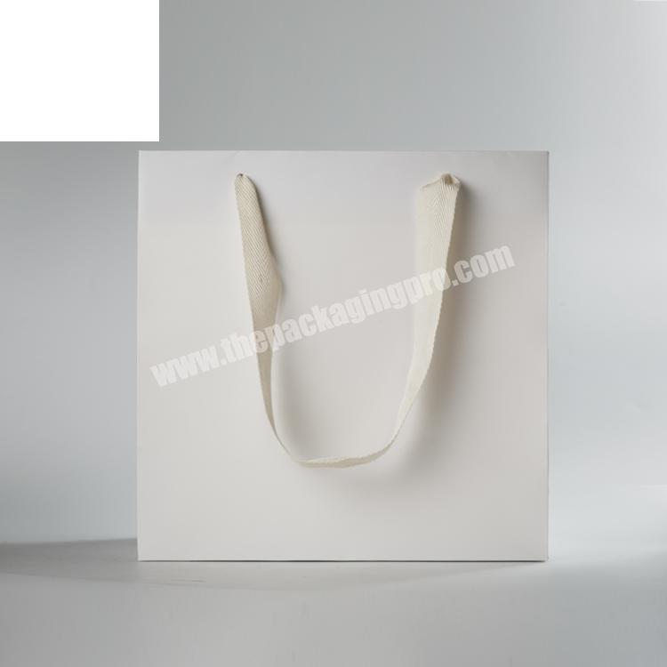 Custom cheap paper bag logo printing shopping paper bag