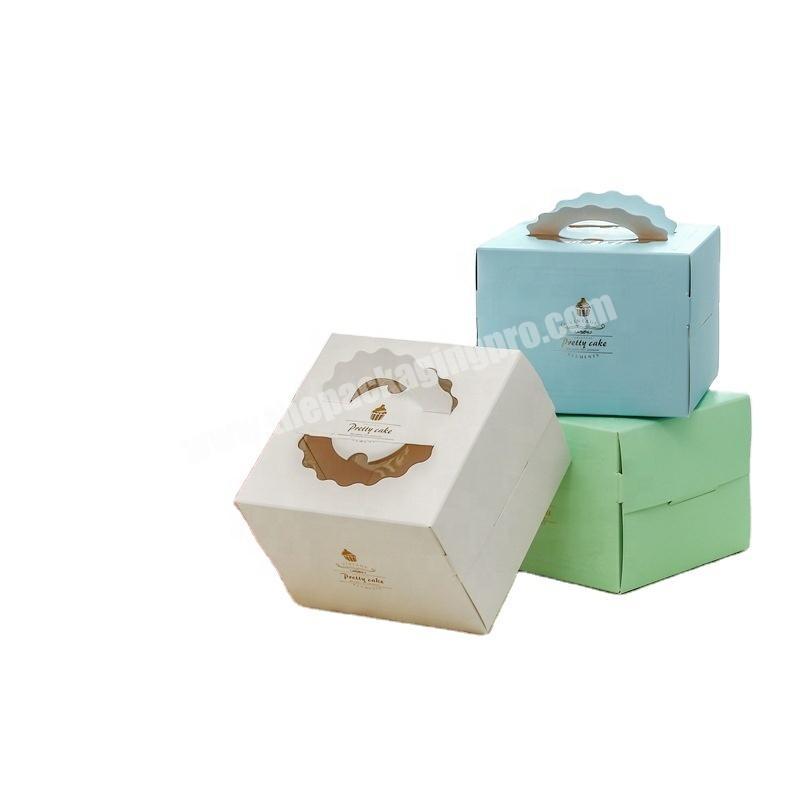 custom cheaper transparent cake box packages cupcake boxes packaging