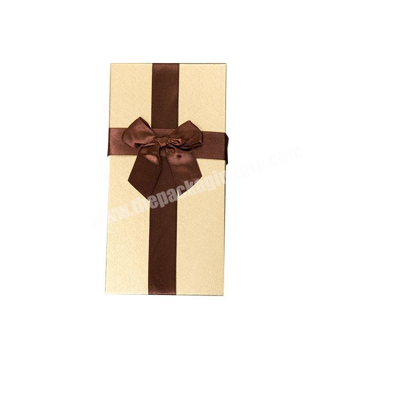 Custom Chocolates Perfume Bottle Gift Wrap luxury holiday cardboard Creative Surprise Gift Box Silk Bow