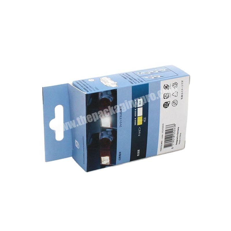 Custom Clear Window Magnetic Flip Paper Cardboard electronic product Box Packaging