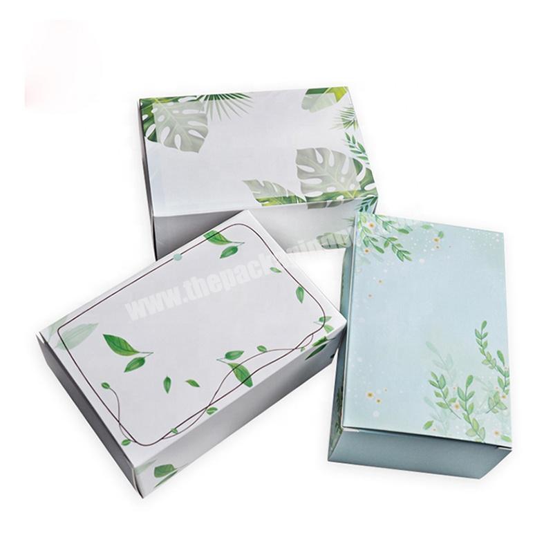 Custom CMYK Color Printing 350 Gsm Card Paper Skin Care Cream Cosmetics Folding Paper Face Mask Packaging Boxes