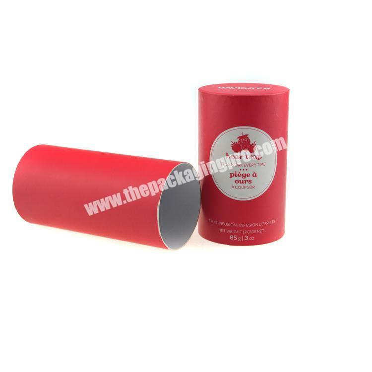 Custom CMYK color printing cardboard tube packaging round paper cardboard tube