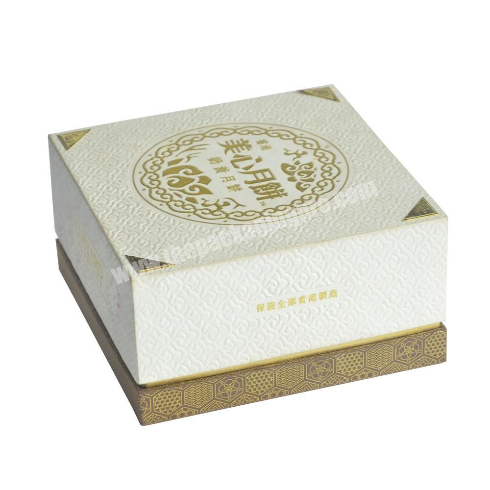 Custom color printed Mooncake box paperboard packaging box for Mid-Autumn Festival