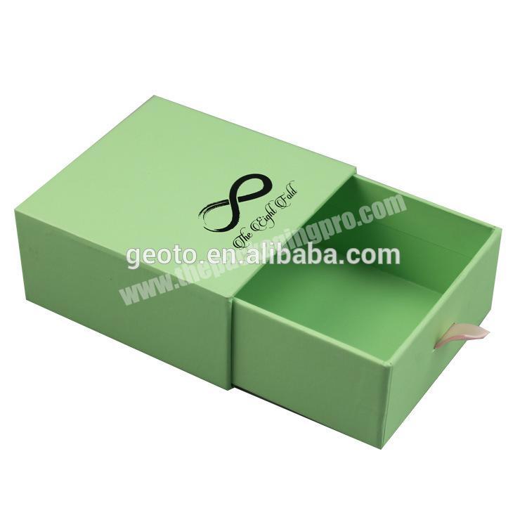 Custom  Color Printed paper cardboard chocolate packaging gift drawer paper box