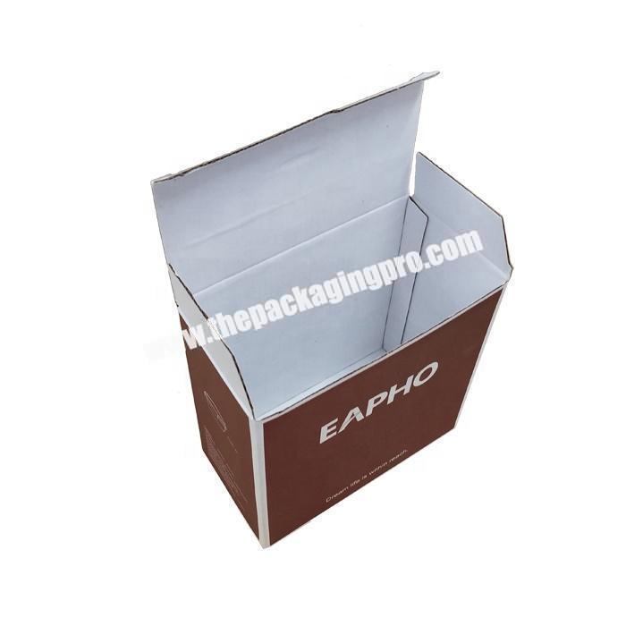 Custom color printing paper corrugated packaging bowl box for salad