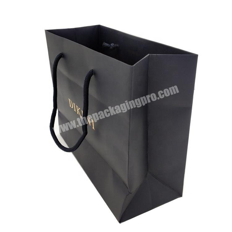 Custom color printing paper shopping bag