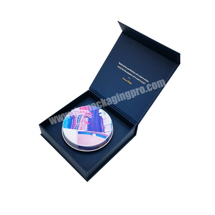 Custom Colored Paper Cardboard Packaging CD Paper Gift Boxes