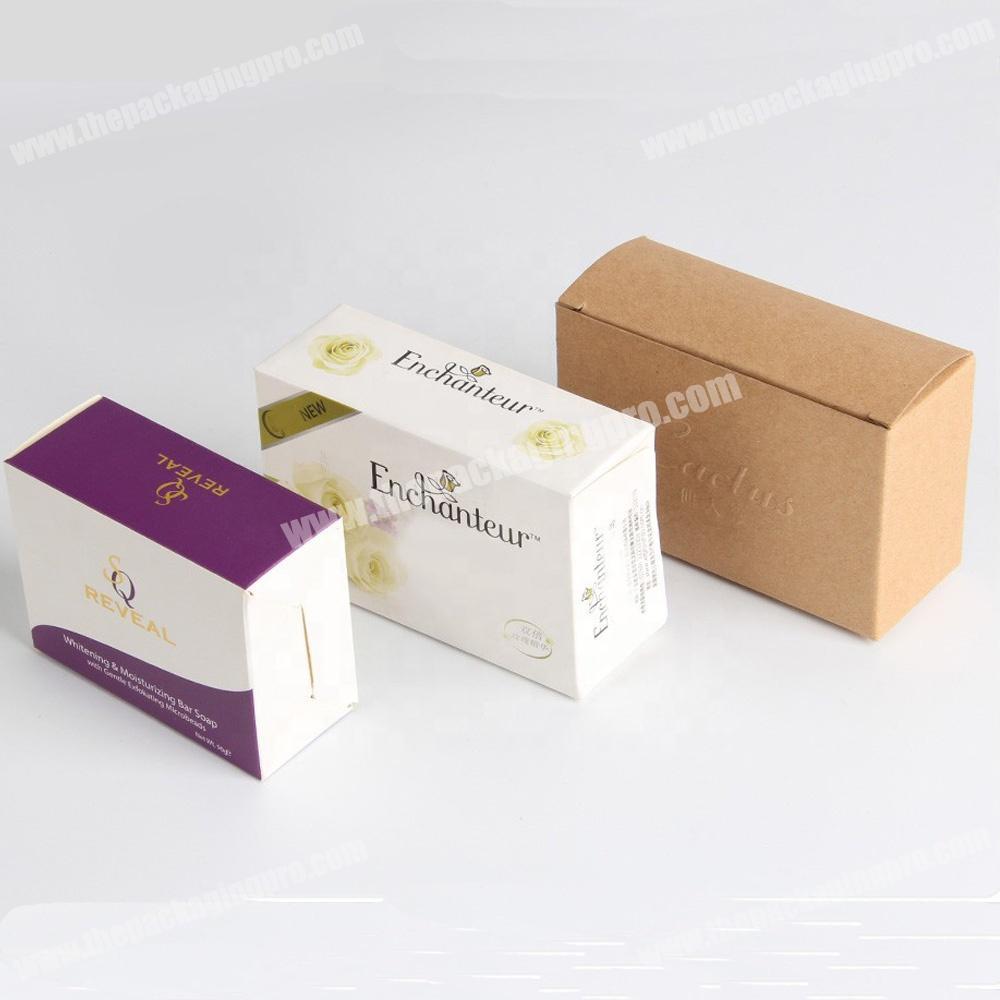 Custom Colorful Decorative Packaging Paper Soap Box