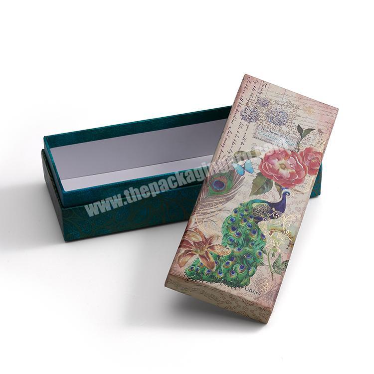 Custom Colorful Hard Cardboard Rigid Paper Gift Box for cosmetic packaging