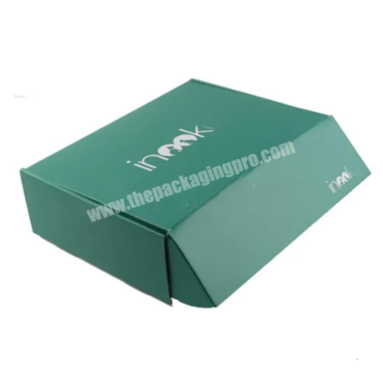 custom corrugated custom boxes for shipping clothing box