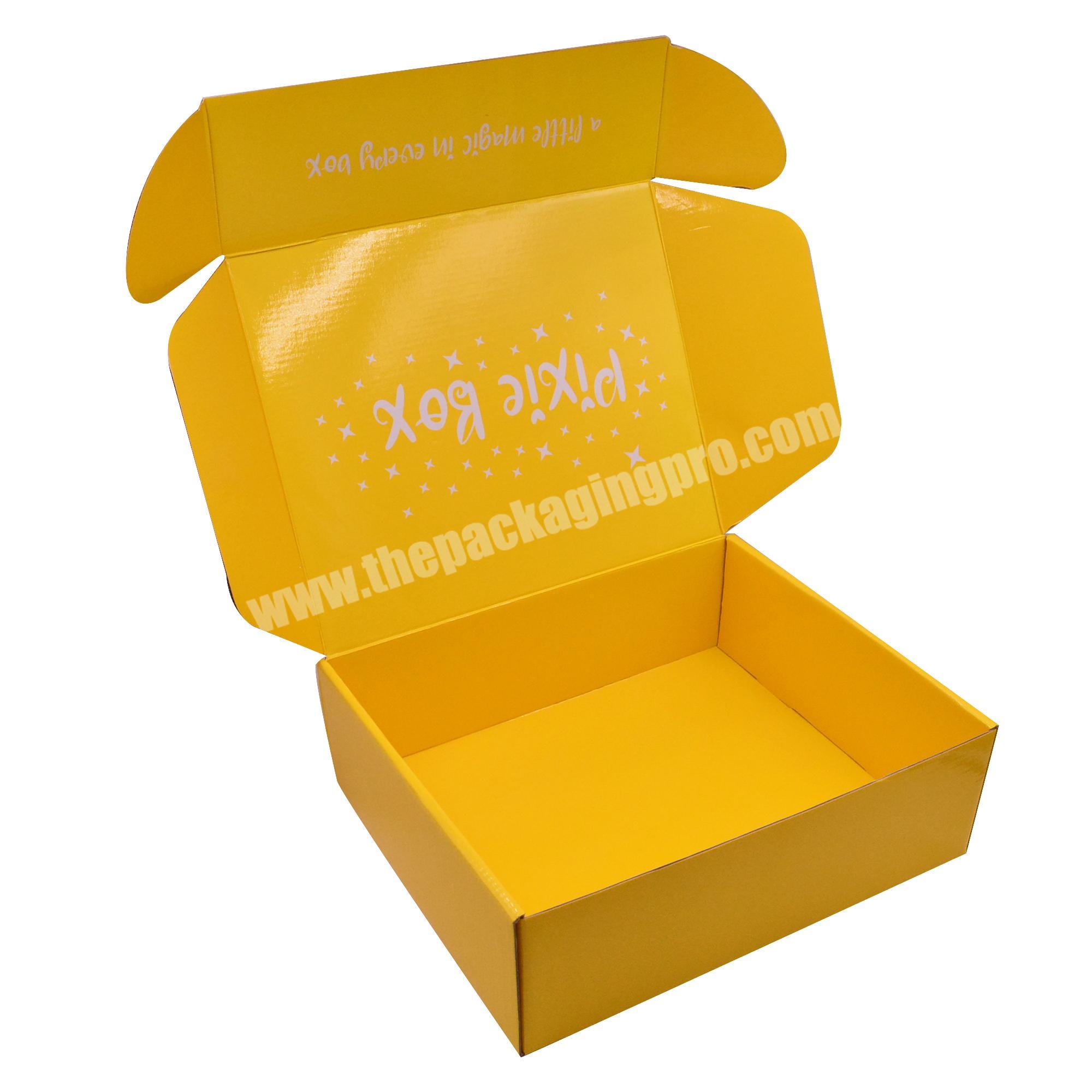 Custom Corrugated Paper Box Packaging Shipping Subscription Mailer Box