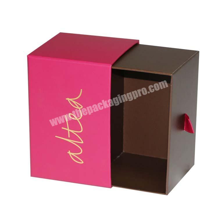 Custom cosmetic Drawer cosmetic paper box
