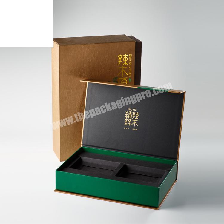 custom cosmetic logo printing foil stamping paper packaging gift boxes